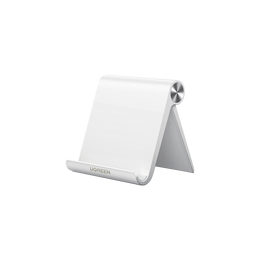 Soporte Escritorio UGREEN para Celular / Ajustable 0-100° / Plegable / Blanco / Compatible 4 a 7.9 Pulgadas