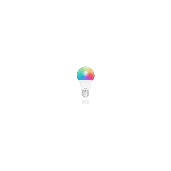 Foco Smart WiFi JWJ JLA410 / 10W / RGB y Blanco / Base E27 / Control App / Sincronización Música