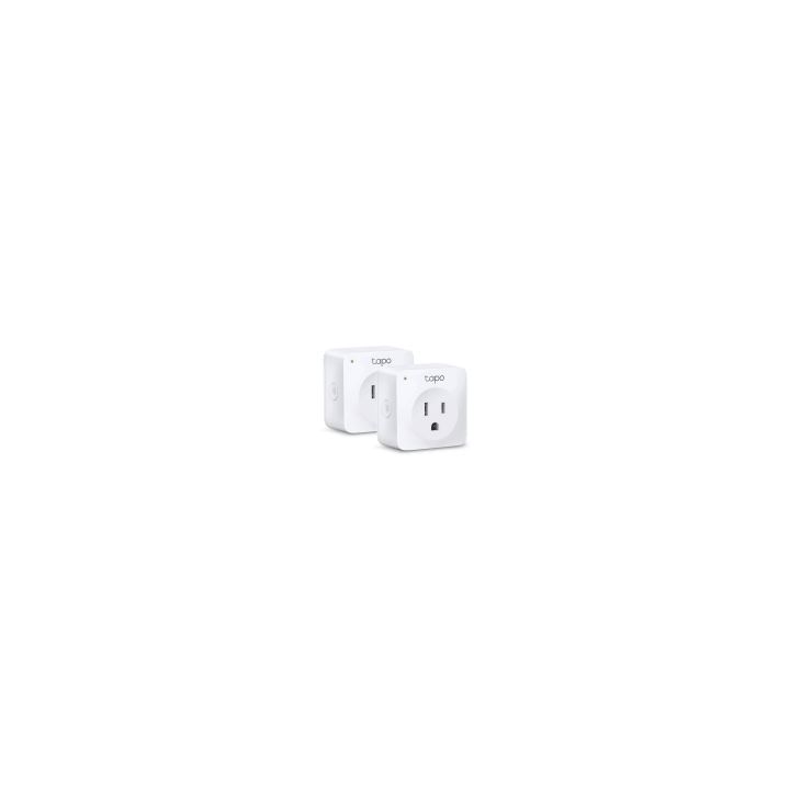 Kit 2 Enchufes Inteligentes WiFi TP-Link Tapo P100 / Control Remoto / Programación / Alexa-Google / 10A 1200W